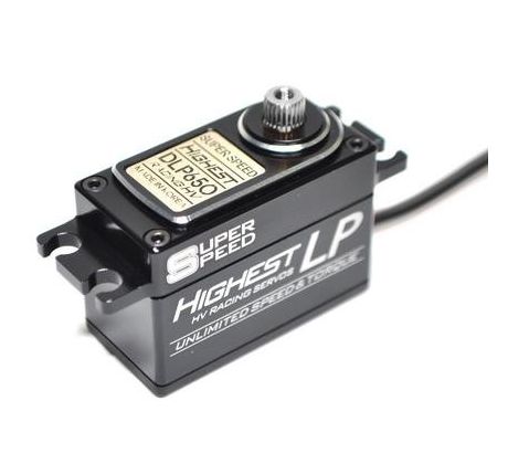 Highest DLP650 Low Profile Digital servo Version 2 (Black wire)