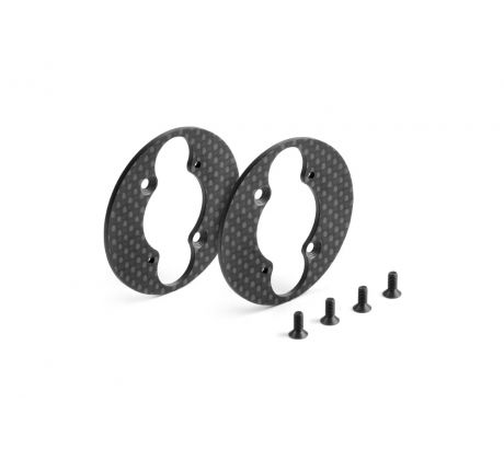 GRAPHITE FRONT AERODYNAMIC DISC 1.6MM - LEFT+RIGHT - SET