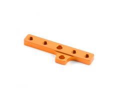 T4'17 ALU MOTOR MOUNT PLATE - ORANGE --- Replaced with #303069