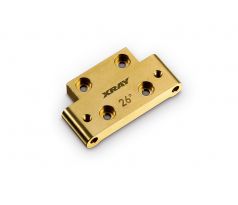 BRASS 46G FRONT LOWER ARM MOUNT 26° KICK-UP
