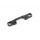 GRAPHITE REAR UPPER ARM HOLDER 3.5MM - FRONT