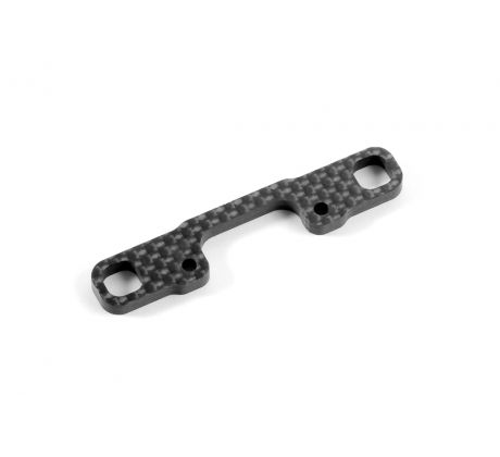 GRAPHITE REAR UPPER ARM HOLDER 3.5MM - FRONT