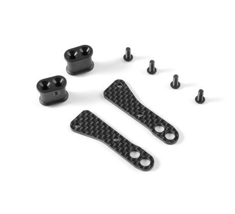 GRAPHITE CHASSIS SIDE GUARD BRACE - SOFT (2)
