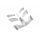 X1 COMPOSITE ADJUSTABLE FRONT WING - WHITE - ETS APPROVED
