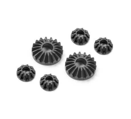 COMPOSITE GEAR DIFF BEVEL & SATELLITE GEARS (2+4)