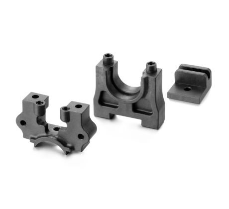 CENTER DIFF MOUNTING PLATE SET - GRAPHITE