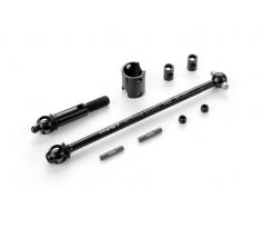 ECS FRONT DRIVE SHAFT 81MM WITH 2.5MM PIN - HUDY SPRING STEEL™ - SET