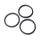 RUBBER TRANSMISSION BELT 25x2.5  (3)