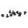 HEX SCREW FLANGED SH M3x6  (10)