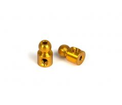 ALU 4.9MM BALL END - ORANGE (2) --- Replaced with #303431-K