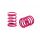 XRAY SPRING-SET C=5.4 - MEDIUM-MEDIUM HARD - FRONT (2)