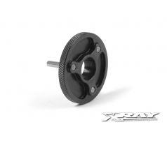 FLYWHEEL REVERSE - FLAT - ALU 7075 T6 - HARD COATED - 30MM