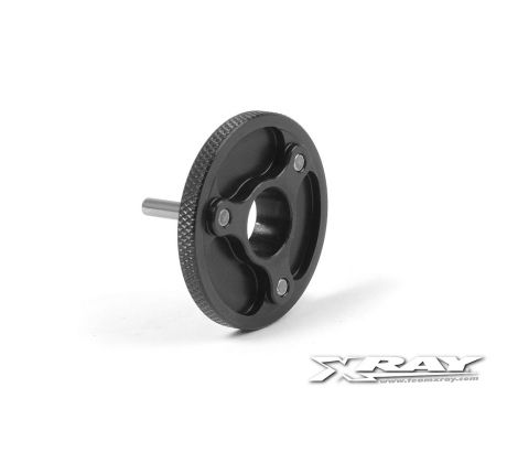 FLYWHEEL REVERSE - FLAT - ALU 7075 T6 - HARD COATED - 30MM