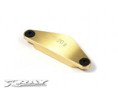 BRASS CHASSIS WEIGHT REAR 20g