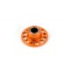 ALU DRIVE FLANGE WITH ONE-WAY BEARING - SWISS 7075 T6 - ORANGE --- Replaced with #345530