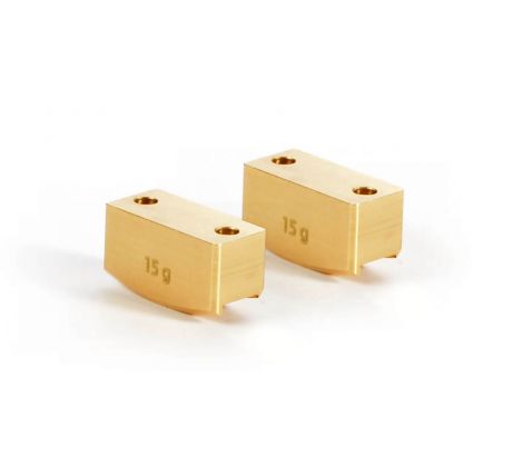 BRASS REAR UPRIGHT WEIGHT 15G (2)