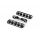 ALU FRONT LOWER SUSP. HOLDER - REAR - FR - SWISS 7075 T6 - V2