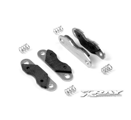 GLUED BRAKE PAD SET - ULTRA-EFFICIENT (4)