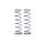XRAY REAR SPRING SET C=0.65 - VIOLET (2)