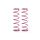 XRAY REAR SPRING SET C=0.70 - PURPLE (2)