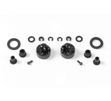 ALU SHOCK CAP-NUT WITH VENT HOLE (2) --- Replaced with #368052