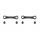 SET OF REAR LINKAGES 2.5° TOE-IN (2)