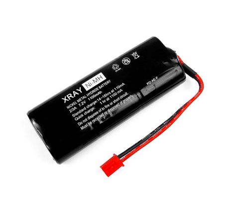 XRAY BATTERY PACK 6-CELL 1100mAh NiMH - 7.2V --- Replaced with #389114