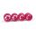 XRAY M18MT STARBURST WHEELS - PINK (4)
