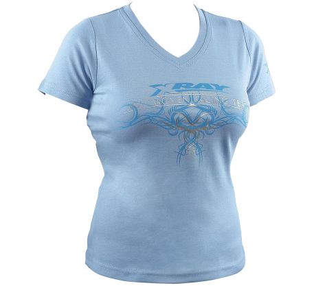 XRAY TEAM LADY T-SHIRT - LIGHT BLUE (M) --- Replaced with #395018M