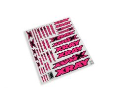 XRAY STICKER FOR BODY - NEON RED