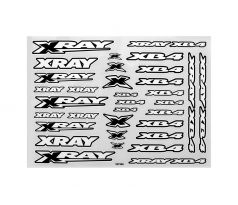 XRAY XB4 STICKER FOR BODY - WHITE