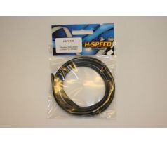 Super Flexible High Current Silicon Wire 12 AWG Black 100cm