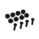 Highest Servo Grommet 4.5mm (8pcs-1set·Black)