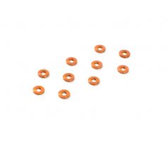 ALU SHIM 3x7x1.0MM - ORANGE (10)