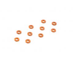 ALU SHIM 3x7x1.0MM - ORANGE (10)