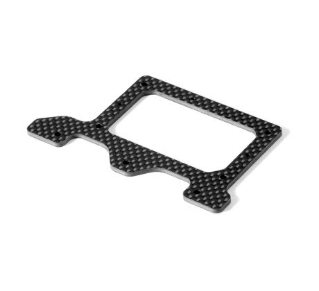 X10'16 GRAPHITE 2.5MM REAR POD LOWER PLATE