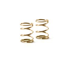 SPRING 4.25 COILS 3.6x6x0.4MM; C=1.5 - GOLD (SOFT) (2)