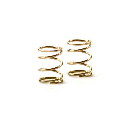 SPRING 4.25 COILS 3.6x6x0.4MM; C=1.5 - GOLD (SOFT) (2)