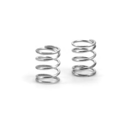 SPRING 4.75 COILS 3.6x6x0.45MM; C=2.0 - SILVER (SOFT) (2)