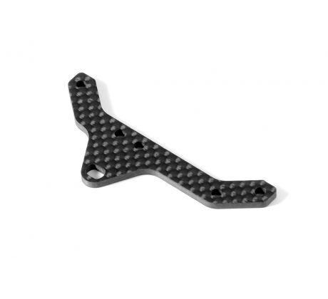 X10'16 REAR POD UPPER PLATE - GRAPHITE 2.5MM