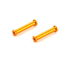 ALU MOUNT 28.5MM - ORANGE (2)