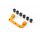 ALU UPPER ARM HOLDER RIGHT - SWISS 7075 T6 - SET