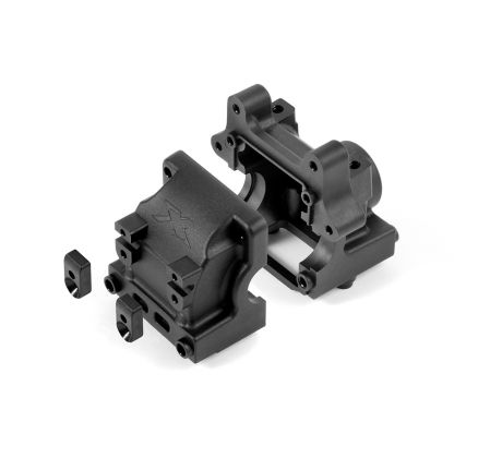 XB8 DIFF BULKHEAD BLOCK SET FRONT/REAR