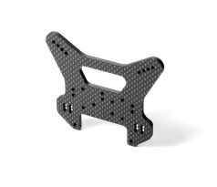 XB8 GRAPHITE REAR SHOCK TOWER - CNC MACHINED