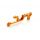 ALU LOWER BULKHEAD FRONT - SWISS 7075 T6 - LEFT