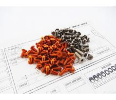 Hiro Seiko Xray X1'18 Alu & Titan Screw Set (89pcs)