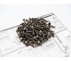 Hiro Seiko Xray XB4'18 Titanium Screw Set (115pcs)