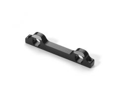 ALU REAR LOWER SUSP. HOLDER - NARROW - FRONT - SWISS 7075 T6 (5MM)