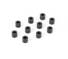 ALU SHIM 3x6x5.0MM - BLACK (10)