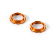 ULP ALU SHOCK ADJUSTABLE NUT - ORANGE (2)